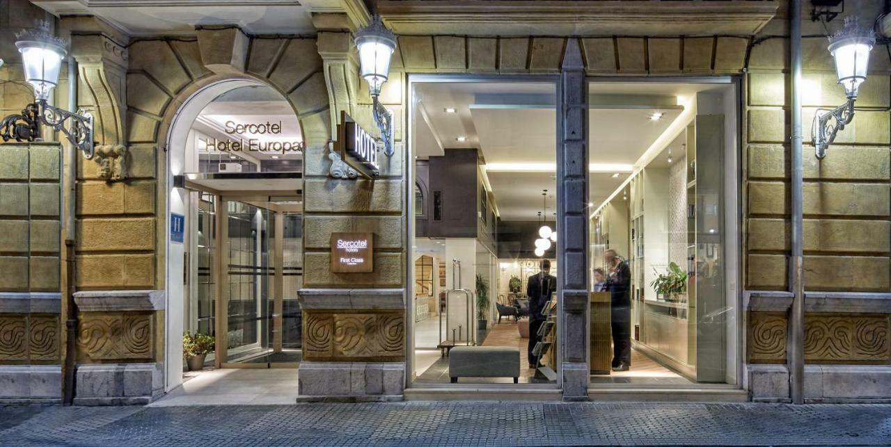Sercotel Apartamentos Europa San Sebastián Eksteriør bilde
